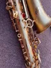 Hamp Gold Professional Alto Saxophone Drop E Tone 54 High-End Pure Gold-Plated Matte Process Alto Saxophone Jazz Instrument