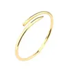 Bracciale a vite amore Bracciali firmati Gioielli di lusso Bracciale da donna Accessori moda Lega di acciaio al titanio placcato oro Non tramonterà mai239Q