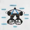 Climbing Harnesses Professional Outdoor Sports Safety Belt Rock Tree Climbing Harness Waist Support Half Aerial Survival Equipment 231021