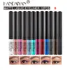 Eye Shadow/Liner Combination Handaiyan 12 Colors Matte UV Luminous Liquid Colorful Eyeliner Kit Waterproof Easy To Wear Make Up Eye Liner Pencil 231020