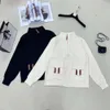 Luxury knitted cardigan women wool Sweater designer sweater H embroidery zipper jacket womens woolen coat fashion casual vers