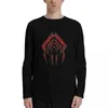 Polo da uomo Warframe Stalker Sigil T-shirt a maniche lunghe T-shirt nera Uomo Felpe da uomo Allenamento