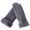 5本の指の手袋ファッション女性手袋