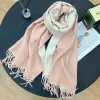 Cashmere Scarf Men Woman Winter Keep Warm Scarfs Different Style Ladies Luxury Shawls Unisex Designer Scarves Christmas Gift with Box