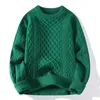 Men's Sweaters Solid Men 's Sweater Vintage Korean Luxury Clothing Male Clothes Pullover Knitted Top Sale in Knitwear Mens Jumper 231023