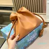 2023 NEUE Designer-Handtasche mit Kordelzug von Le Luxurys Designer-Tasche Hochwertige Damen-Tragetaschen Leder-Schulter-Crossbody-Taschen