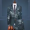 Costumes pour hommes 2023 printemps automne costume Blazers hommes mode mince décontracté affaires belle marque hauts Homme manteaux D85