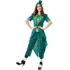 Halloween Kostüm Damen Designer Cosplay Kostüm Halloween Karneval Irish Goblin Dress Up St. Patrick Karneval Kostüme Bühnenkostüme