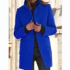 Misto lana da donna Autunno caldo Abbigliamento donna Cardigan Cappotto Moda Versatile Casual Vestibilità ampia Bottone retrò Colletto a maniche lunghe Cappotto 231021