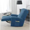 Chair Covers Velvet Stretch Recliner Sofa Lazy Boy Armchair Cover Elastic NonSlip Allinclusive Slipcover for Living Room Decor 231023