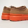 Tasman Weather Hybrid Slippers Ultra Mini Boots All Gender Men Women Tazz Waterproof Rain Classic Chut Orange Sheepskin Winter Slip-On 13