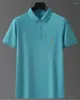 Men's Polos Summer Short-sleeved T-shirt Lapel High Quality POLO Shirt Half-sleeved Top