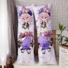 コスプレゲームGenshin Impact Dori Hing Body Dakimakura Pillow X CM両面枕カバー