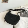 Akşam çantaları Koreli yıkanmış tuval çanta sanat omuz mesleği çantası moda basit çift modeller paket crossbody