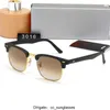 Männer Rao Baa Sonnenbrille Klassische Marke Retro Frauen Sonnenbrille Luxus Verbote Designer Brillen Metallrahmen Designer Sonnenbrille Ray Frau mit Box BB 3016