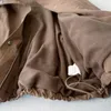 女性用ジャケット128cmバスト /春秋の女性オールマッチルーズプラスサイズ短い快適な温かいフリース綿フード付きコート