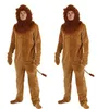 Cosplay Halloween Kinderen Adlut Unisex Prestatie Verkleedkleding Langharige Leeuwen De Lion King Cosplaykostuums Jumpsuits Feestjurk Up 231023