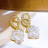 Stud Earrings Vintage Design Natural Pearl 3-4mm Mini Women Handmade Jewelry