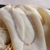 Ciondoli da donna squisita collana di perle d'acqua dolce corta moda perline di cristallo girocollo accessori di gioielli regali 2023