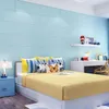 Adesivi murali 3d autoadesivi camera da letto calda e umida stanza vuota imitazione piastrelle carta da parati pacchetto morbido per WC