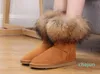 Raccoon Shoes Middle äkta mocka läder kort platt kvinna varm