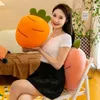 Wholesale of fruit and vegetable pillows, carrot plush toys, cartoon dolls 80cm