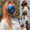 Óculos de sol ao ar livre protetor faceshield óculos de sol transparente anti nevoeiro anti respingo máscara rosto cheio segurança coberta 231023