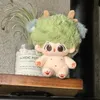 Bonecas estoque 10cm kawaii boneca verde curto macio coelho pele veado com animal orelha cauda pelúcia boneca brinquedos presente 231023