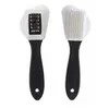 3 Side Cleaning Shoe Brush Plastic S Shape Shoe Cleaner For Suede Snow Boot Shoes Household Clean Tools SN6275