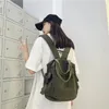 Bolsas escolares Lawaia Girl's Bag Student Mochila femenina de gran capacidad Moda Casual Lona para mujeres de moda 2023