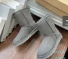 Bota de plataforma Diseñador de invierno australiano Tasman Tazz Botas de piel Zapatillas Castaño Arena Mostaza Semilla Beige Cálido Tobillo corto Zapatos