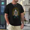 Polo da uomo One Of Us Always Lies - Labyrinth Door Goblin T-shirt fantasy anni '80 Magliette divertenti Camicia vintage Abbigliamento da uomo nero