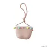 Borse fatte a mano estate bambini ragazze borsa a tracolla fiore borse per bambini borsa per bambini chiavi portamonete carino principessa mini borsa