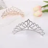 Crown Hochzeitskleid Kopfbedeckung Geburtstag Kindergeschenk Performance vielseitige Strass -Strass -Prinzessin Hair Band Crown Hair Accessoires