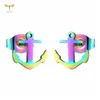 Stud Earrings 24pcs Stainless Steel Anchor Wholesale Women Ear Piercing Jewelry Small Earings Set Summer Holiday Accessories