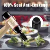 Bar Tools 2 IN 1 Vacuum Wine Bottle Stoppers Reusable Preserver Pump Corks with Time Scale Record for Lovers 231023