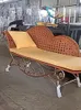 Camp Furniture L Outdoor Bed Leisure Garden Balcony Wrought Iron Chaise Longue Winding Woven Single Double Lying Chair