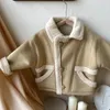 Jackets 8065 Children Coat 2023 Winter Fashion Baby Girl's Thick Warm Jacket Girl Yellow Fur One