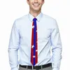 Ties Ties Men's Tie Stars و Pricked Reck Red Blue Elegant Twic