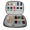 Caixas de relógio Professinal Portátil Organizador Sacos para Apple Strap Travel Carrying Case Watchband Storage Bag Bolsa