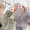 Frauen Socken Sommer Haut Farbe Strumpf Transparente Dünne Kristall Seide Nylon Mode Damen Weibliche Kurze Söckchen Meias Sox