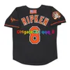 Cal Ripken Jr. Frank Brooks Robinson 1984 Cooperstown Orioles 야구 저지 Eddie Murray Jim Palmer Mike Mussina Roberto Alomar Boog Powell Belle Baines Size