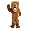 2024 Cute Lion Mascot Costumes Halloween Cartoon Character Outfit Suit Xmas Outdoor Party Outfit Unisex Promotional Advertising Clothings