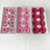 Fleurs décoratives 4-5cm, tête de Rose préservée, naturelle, fraîche, longue durée, véritable décor de mariage, bricolage, matériel cadeau pour la saint-valentin