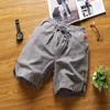 Herren Shorts Casual 2023 Sommer Baumwolle Teen Nickel Hosen Strand Einfarbig Y2K