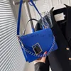 Cross Body Harte Büchertasche Nähtasche einzelne kreuzförmige Tasche quadratische Schnalle tragbare Umhängetaschecatlin_fashion_bags