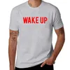 Polos pour hommes Wake Up - Conspiration Theory Truth Truther T-Shirt lavé de cerveau court hommes T-Shirts Pack