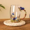 Mugs Glass Tea Cup Fancy Cups Gifts for Women Set 231023