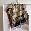 Womens Cotton Imitation Cashmere Scarves Warm Long Head Scarf England Clas Only High-quality Scarf