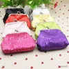 Handbags Polyester Sequin Mini Coin Purse Wallet Kids Girl Cute Purse Pouch Women Hasp Bag Earphone Package Money Bag